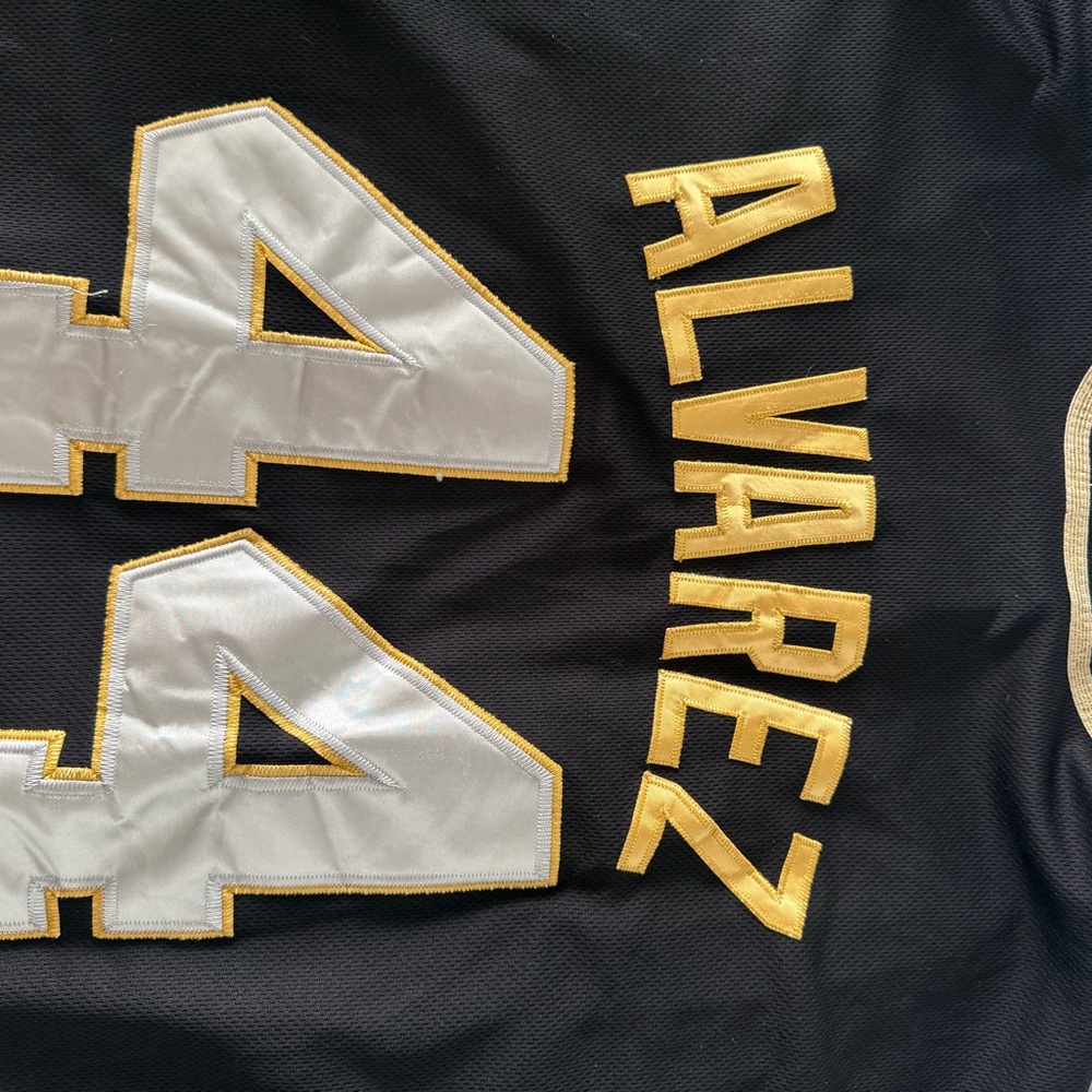 Nike Black and Gold Astros Jersey - Picture 2 of 6